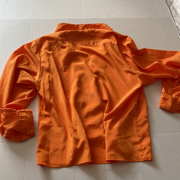 Vintage Diane Von Furstenberg Saffron Blouse - Picture 2 of 5